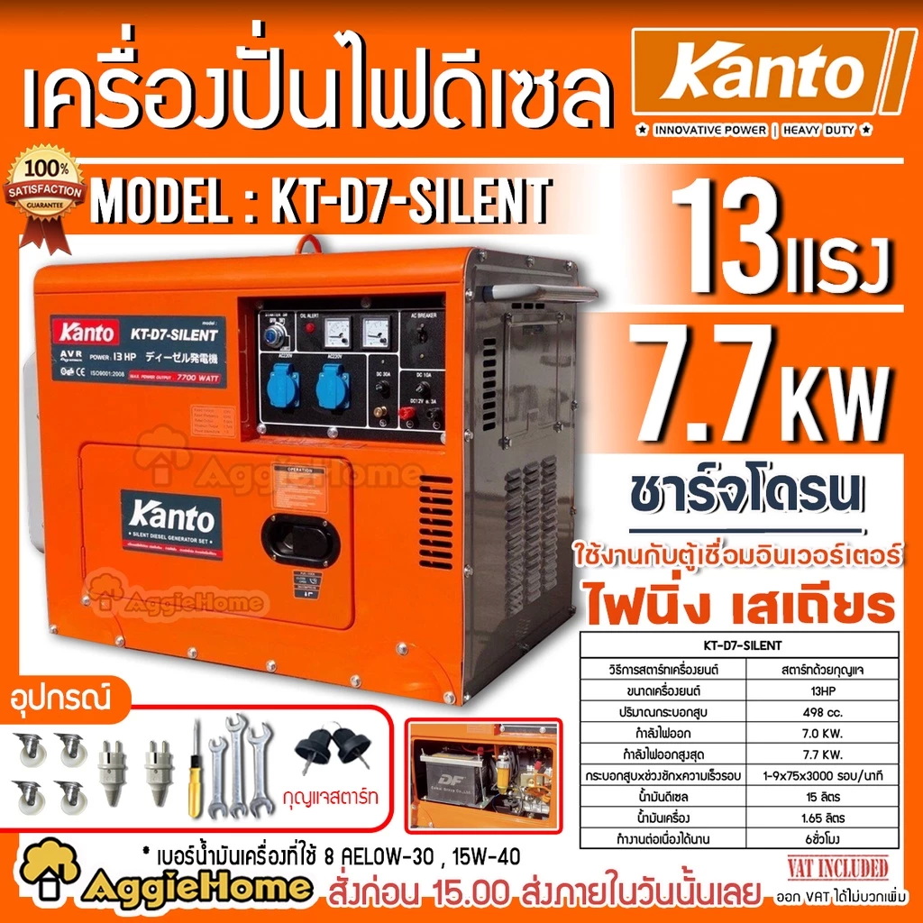 เครื่องปั่นไฟ ดีเซล 2