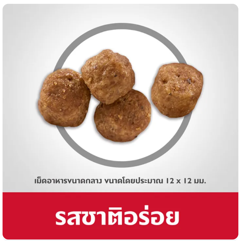 Science Diet อาหารสุนัข สูตร Adult 7+ 3
