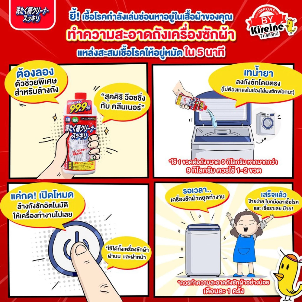 Washing Tub Cleaner 3