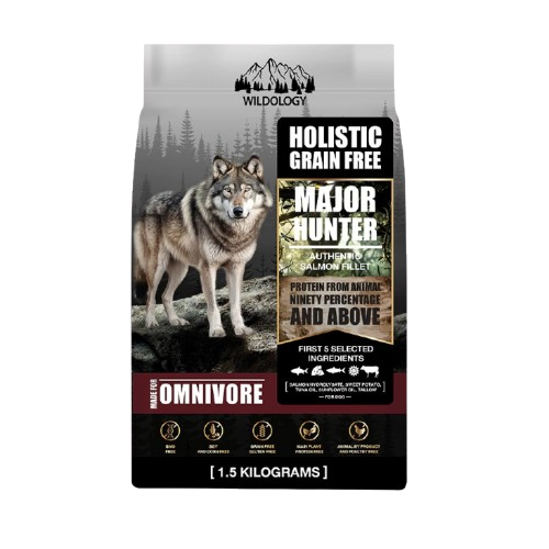 อาหารสุนัขแบบเม็ด WILDOLOGY MAJOR HUNTER 1