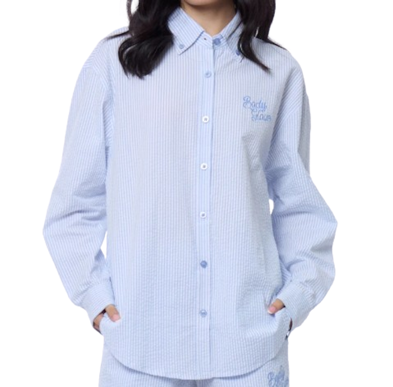 เสื้อเชิ้ตแขนยาวผู้หญิง Women's SEERSUCKER Shirt 1