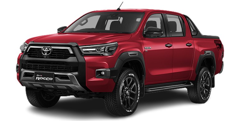 รถกระบะเกียร์ออโต้ Hilux Revo Double Cab 4×4 2.8 Rocco AT 1