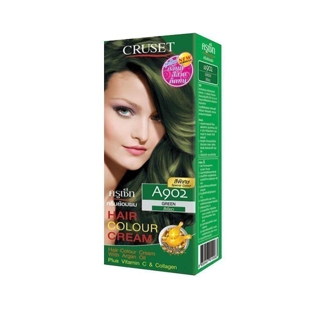 ยาย้อมผมสีเขียว Hair Colour Cream A902 1