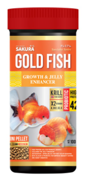 อาหารปลาทอง สูตร Growth & Jelly Enhance 1