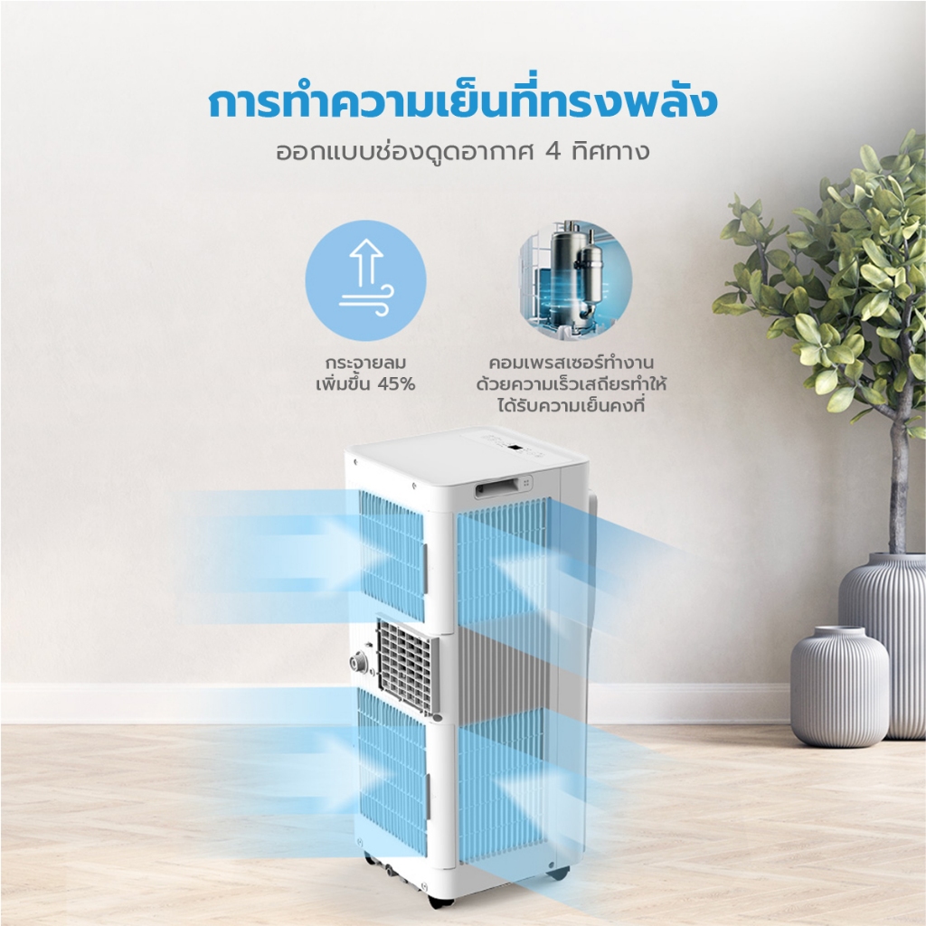 แอร์เคลื่อนที่ 9000 BTU 3