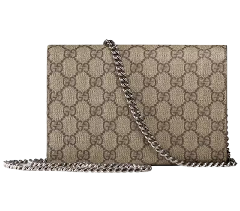 กระเป๋าสตางค์ Gucci รุ่น Dionysus GG Supreme Chain Wallet 2