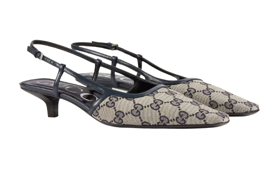 รองเท้าผู้หญิง GUCCI รุ่น Women's GG Slingback Pump 1