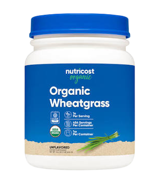 ต้นอ่อนข้าวสาลี Organic Wheatgrass 1