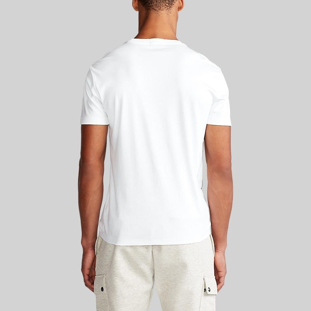 TEE เสื้อยืด สี 100 WHITE 2