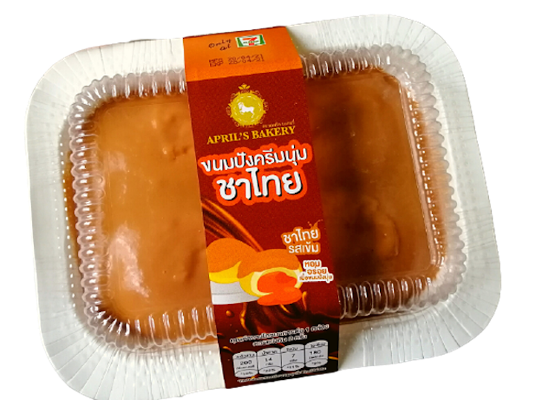 ขนมปังเซเว่น ครีมนุ่มชาไทย 1