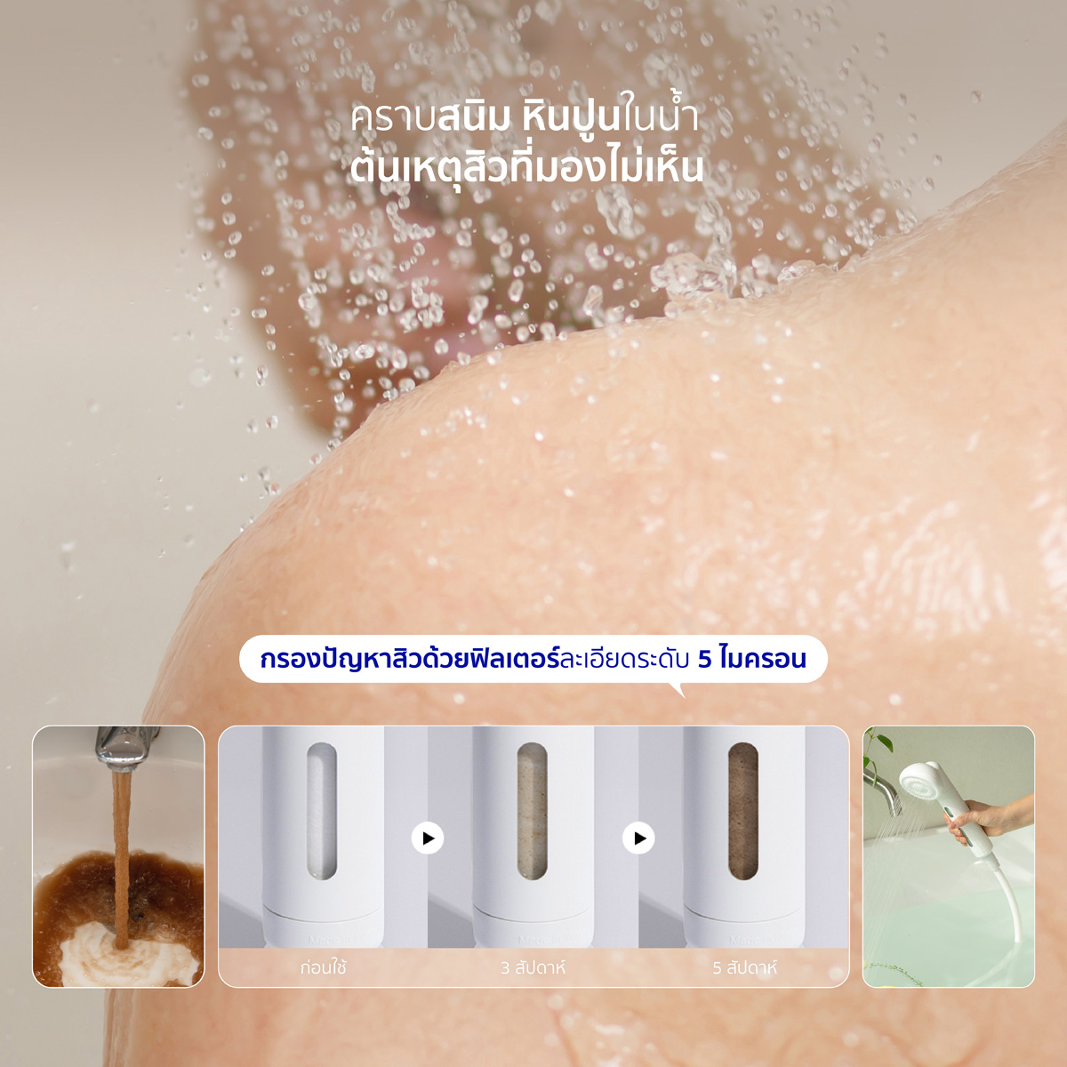 ฝักบัวอาบน้ำ Shower Head 3