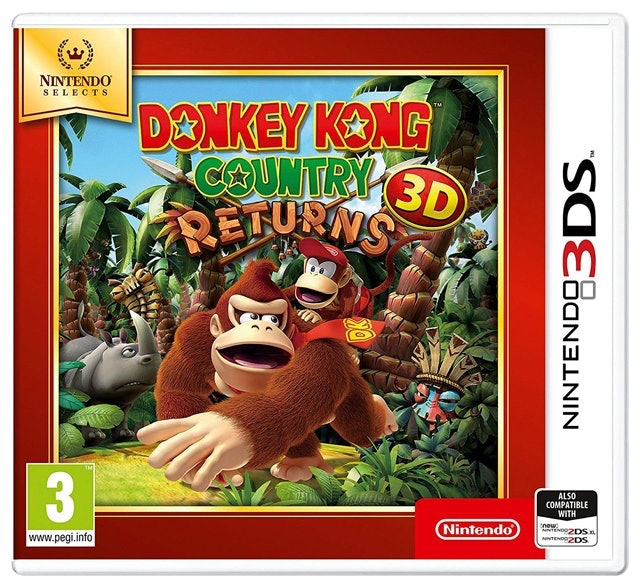 เกม 3DS น่าเล่น Donkey Kong Country Returns 3D 1