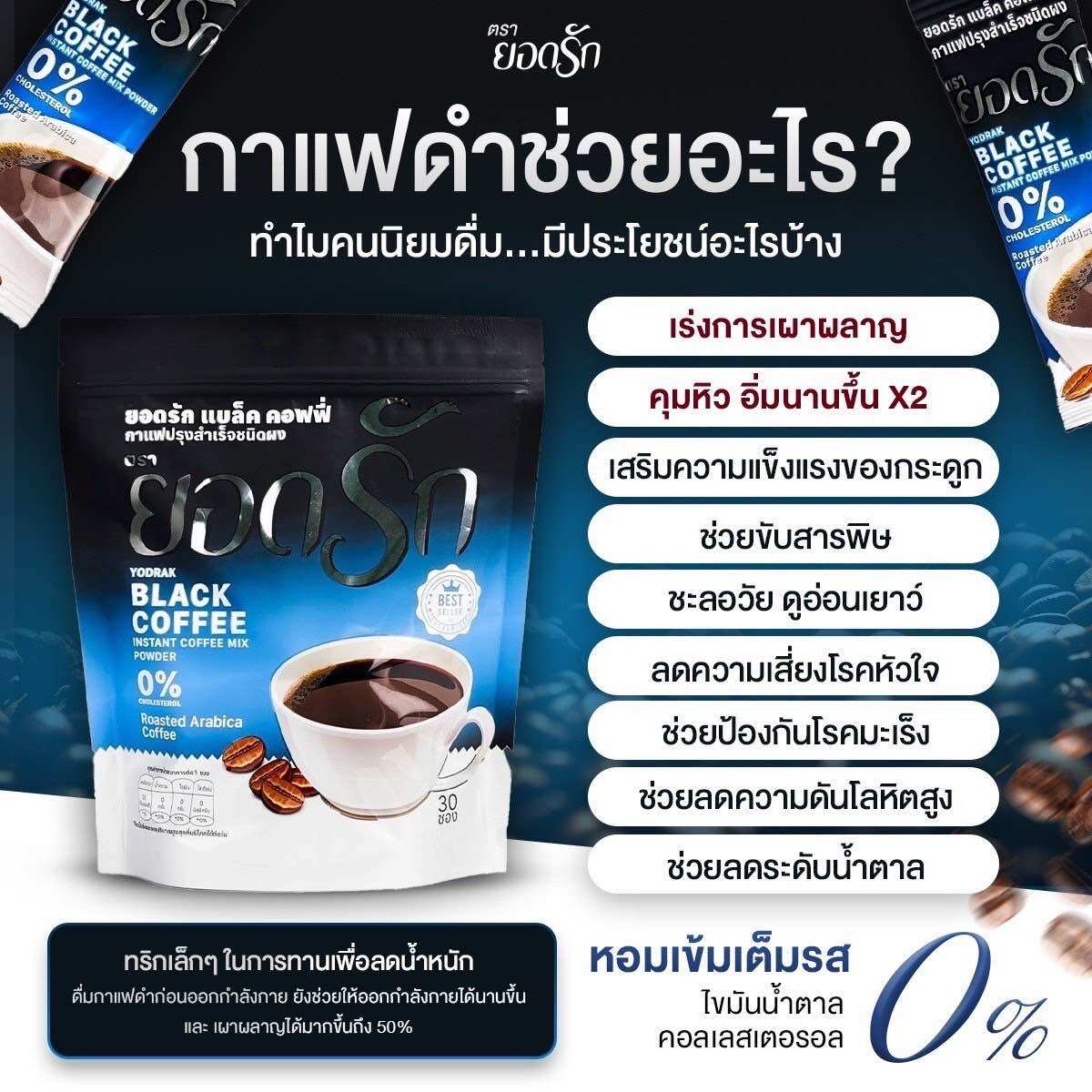 แบล็ค คอฟฟี่ กาแฟดำ 3