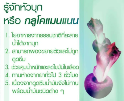 Glucomannan ใยอาหารชนิดแคปซูล 2