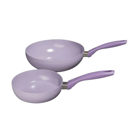 ชุดเครื่องครัวนอนสติ๊ก ดีไอวาย ลาเวนเดอร์ DIY Lavender Non - Stick Cookware Set 1