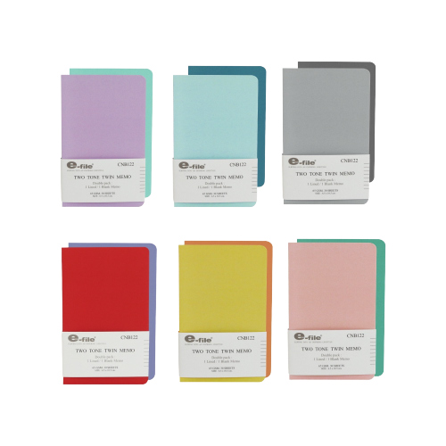สมุดโน้ต รุ่น Two Tone Twin Memo A5 1