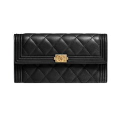 กระเป๋าสตางค์ รุ่น Chanel Boy Long Flap Wallet