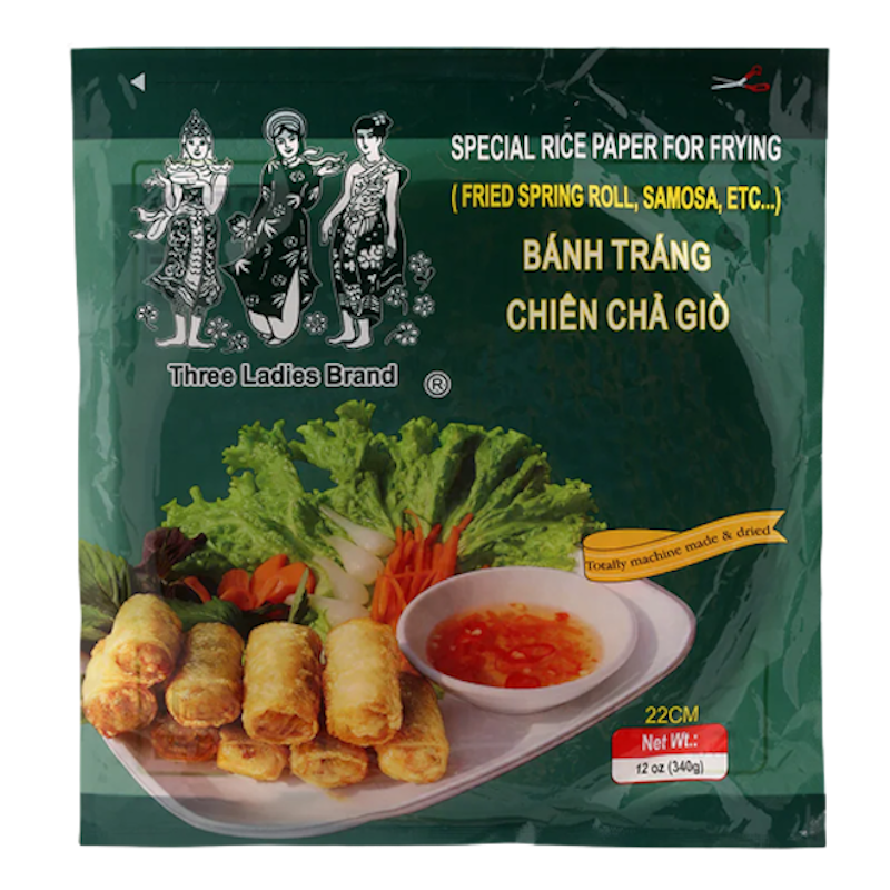 แป้งทำปอเปี๊ยะทอด ทรีเลดี้ แบบญวน 1