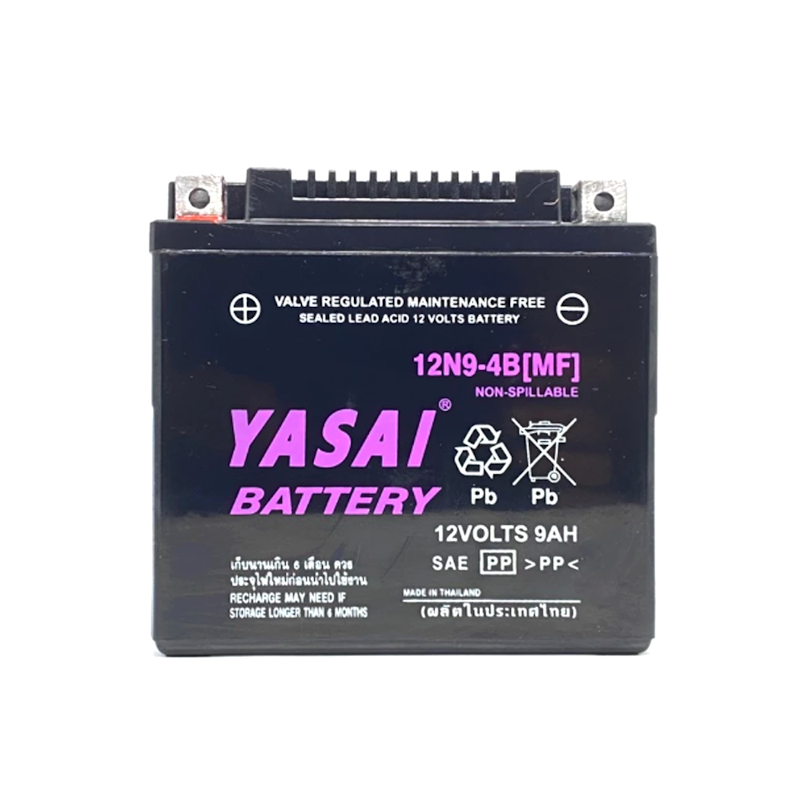 แบตเตอรี่มอเตอร์ไซด์ 12V 9Ah 1