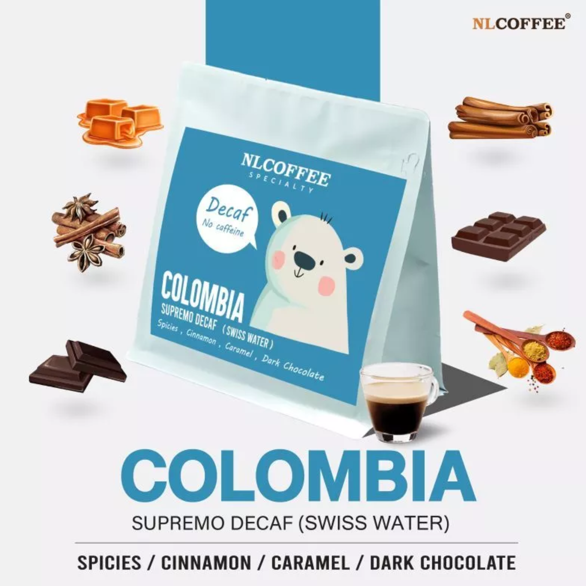 Colombia Supremo Decaf 2