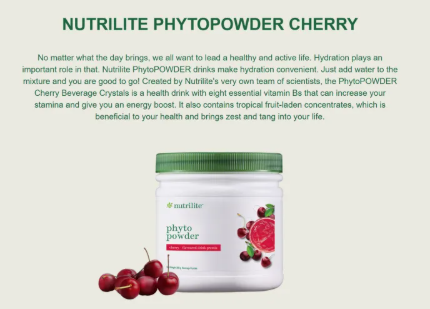 Nutrilite Phyto Powder Cherry 3