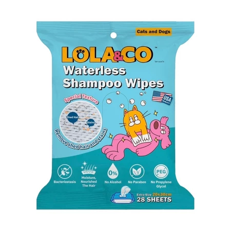 Waterless Shampoo Wipes ทิชชู่เปียกผสมแชมพู 1