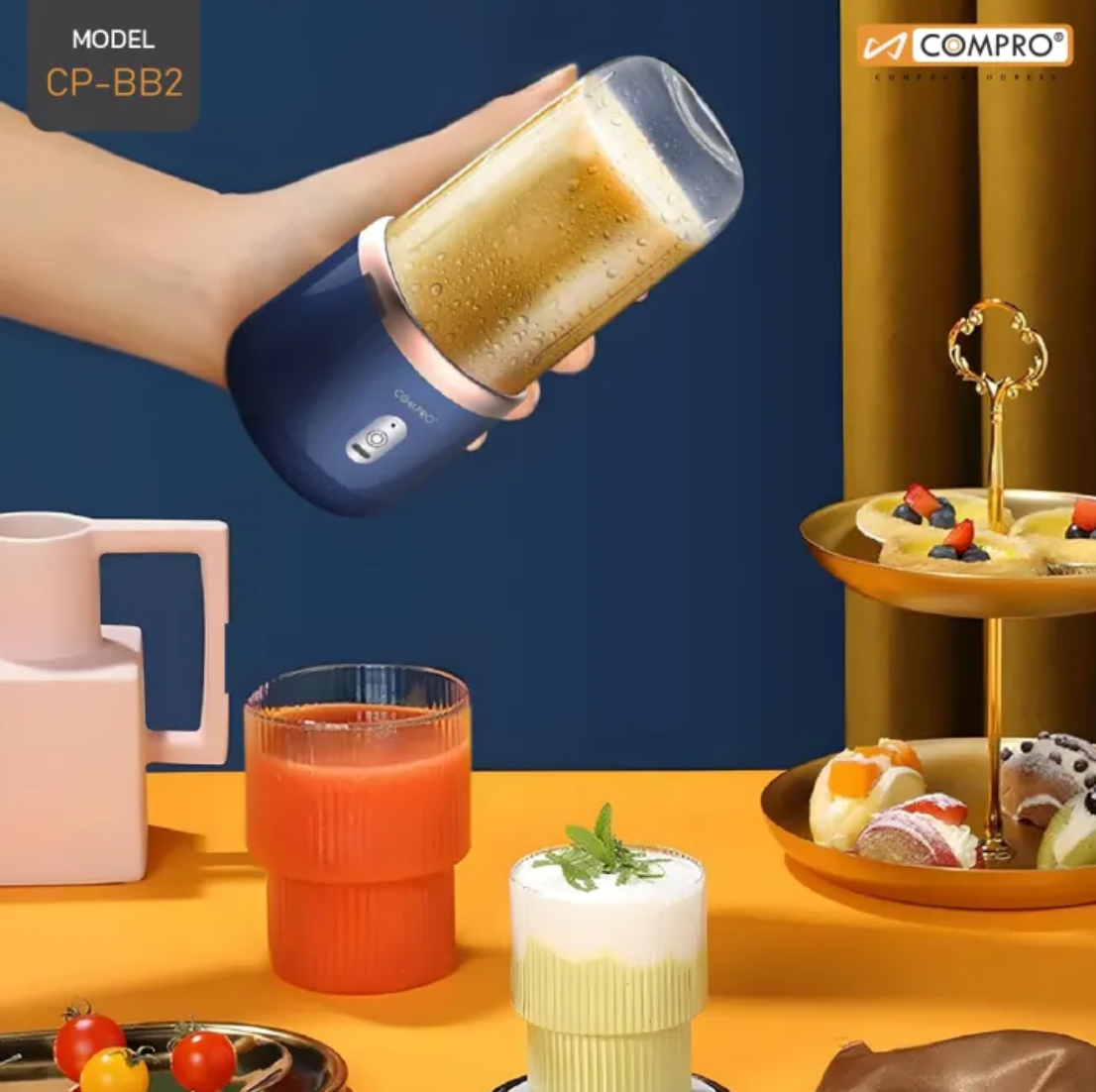 เครื่องปั่นน้ำผลไม้แบบพกพา Portable Juicer  2