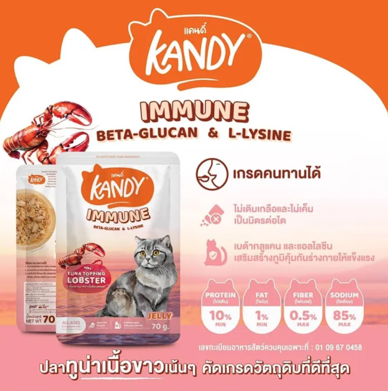 อาหารเปียกแมว สูตร Immune 3