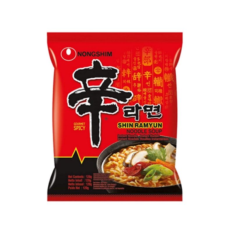 มาม่าเกาหลี NongShim รสเผ็ดเห็ดหอม 1