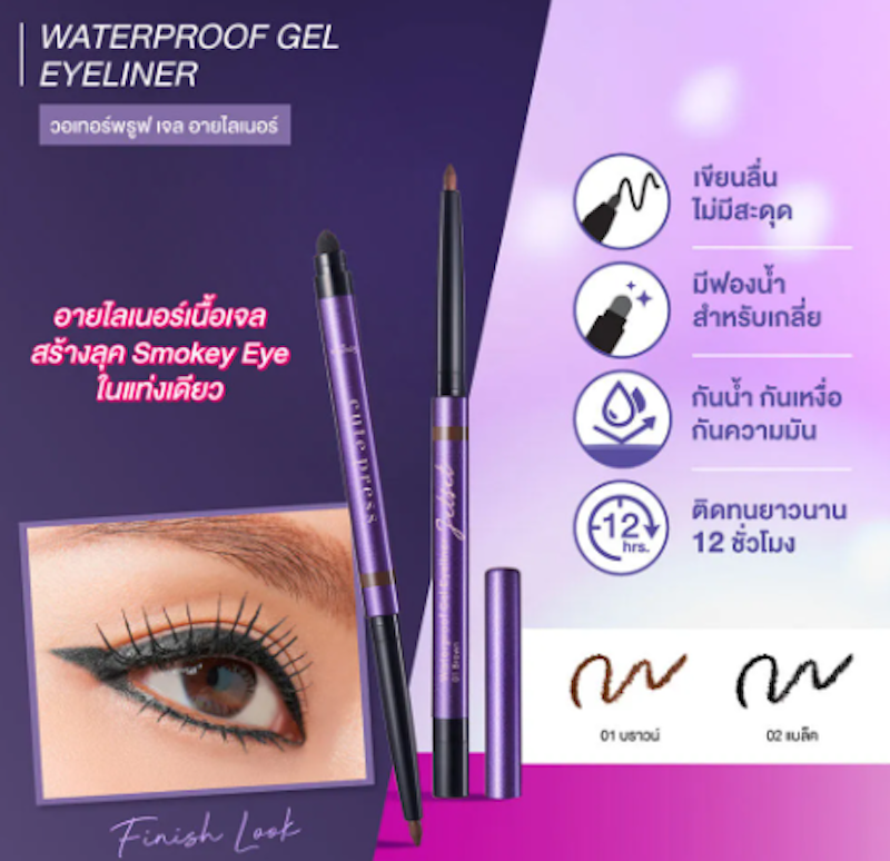 Jet Set Waterproof Gel Eyeliner 2