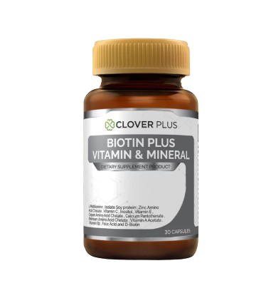 สมุนไพรแก้ผมร่วง Clover Plus Reshan 1