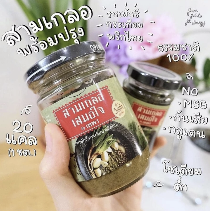 เครื่องปรุงรสสุขภาพ สามเกลอ เสมอใจ 3