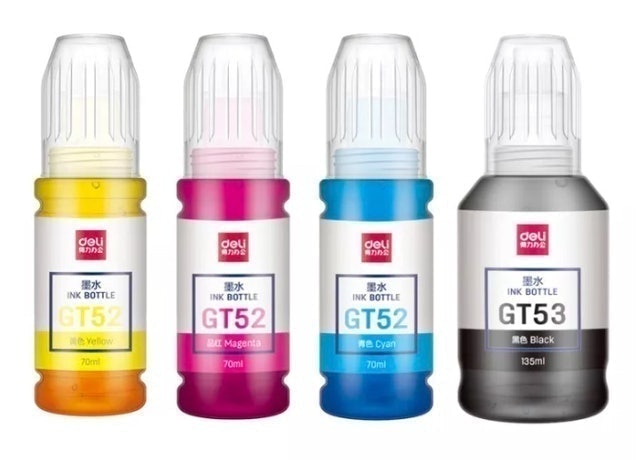 หมึก Inkjet Deli GT53 / GT52 1