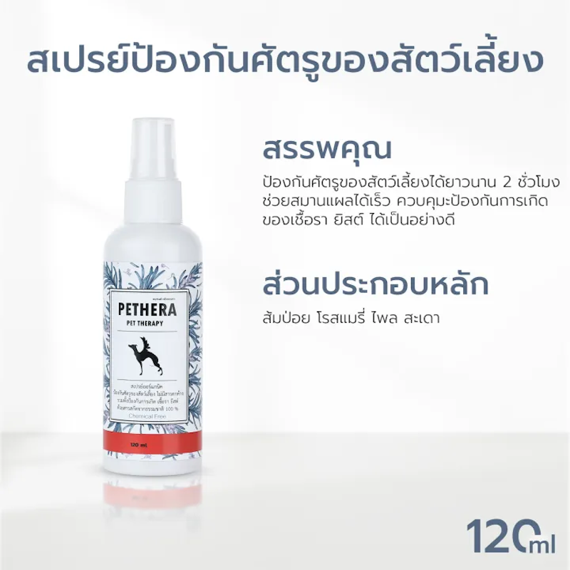 สเปรย์ Pet Therapy สูตรลดอักเสบผิวหนัง 2