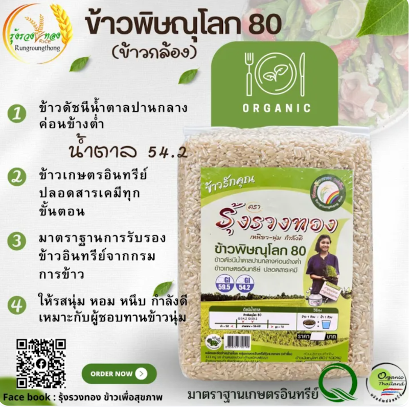 ข้าวพิษณุโลก 80 3