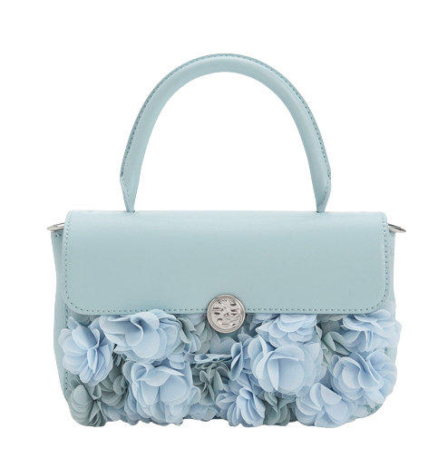 กระเป๋าสะพายไหล่ รุ่น Floral Mesh Top Handle Bag 2