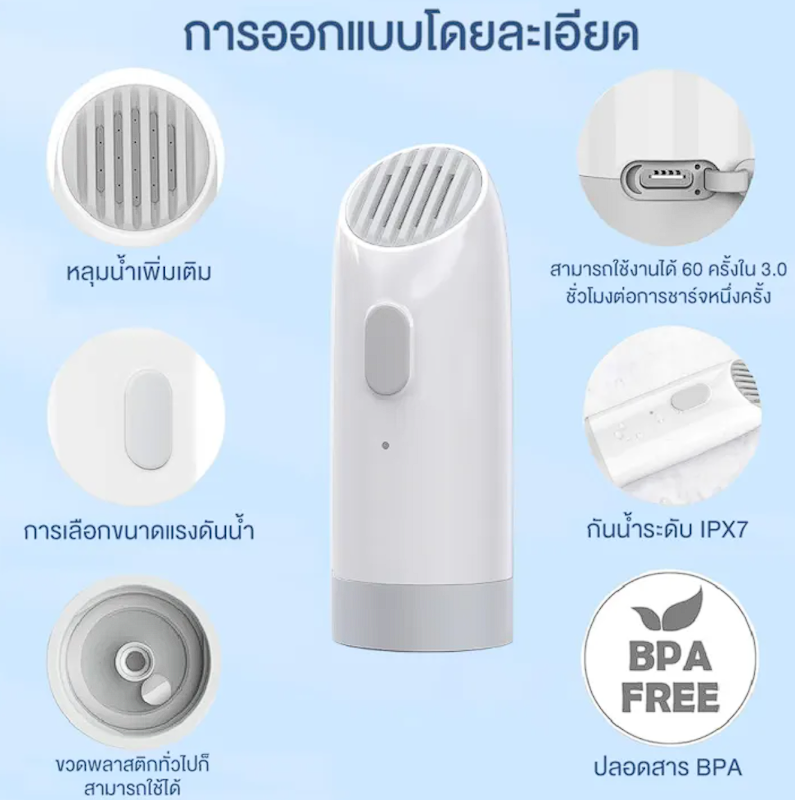 ที่ฉีดชำระแบบพกพา Waterpulse 3