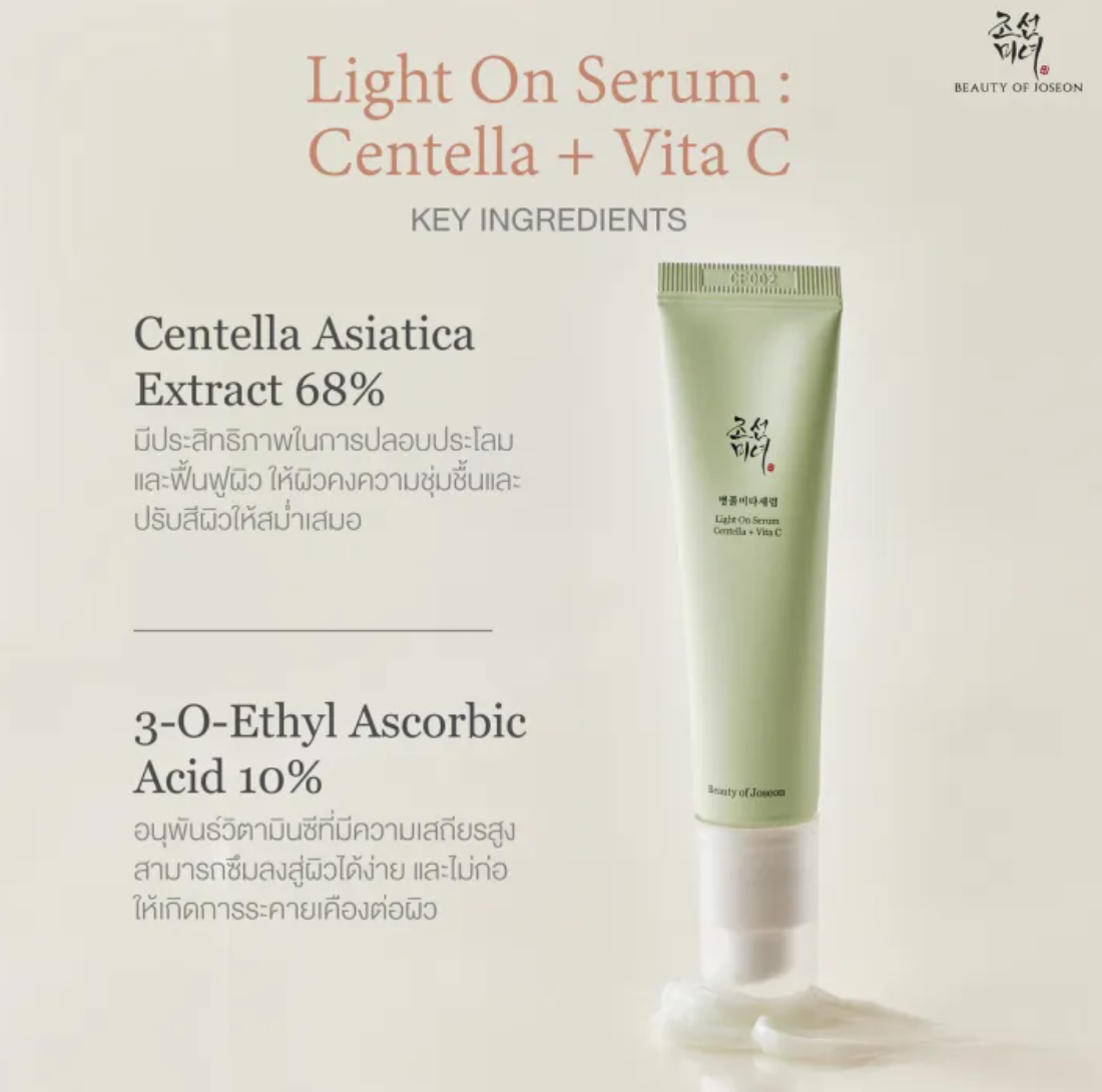 Light On Serum Centella + Vita C 2