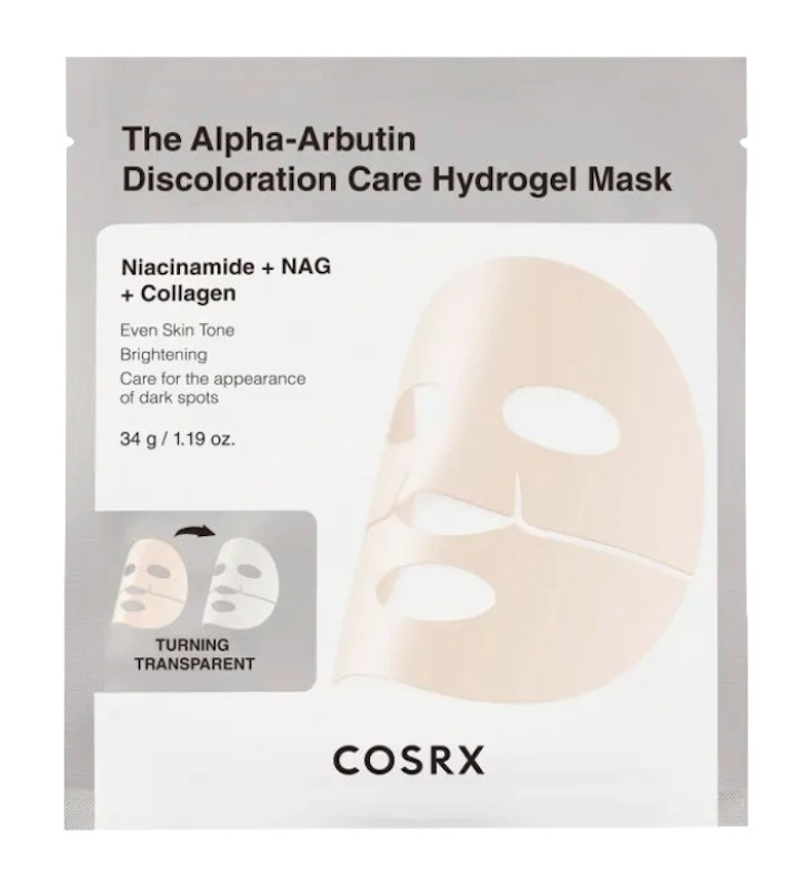 The Alpha-Arbutin Discoloration Care Hydrogel Mask 1