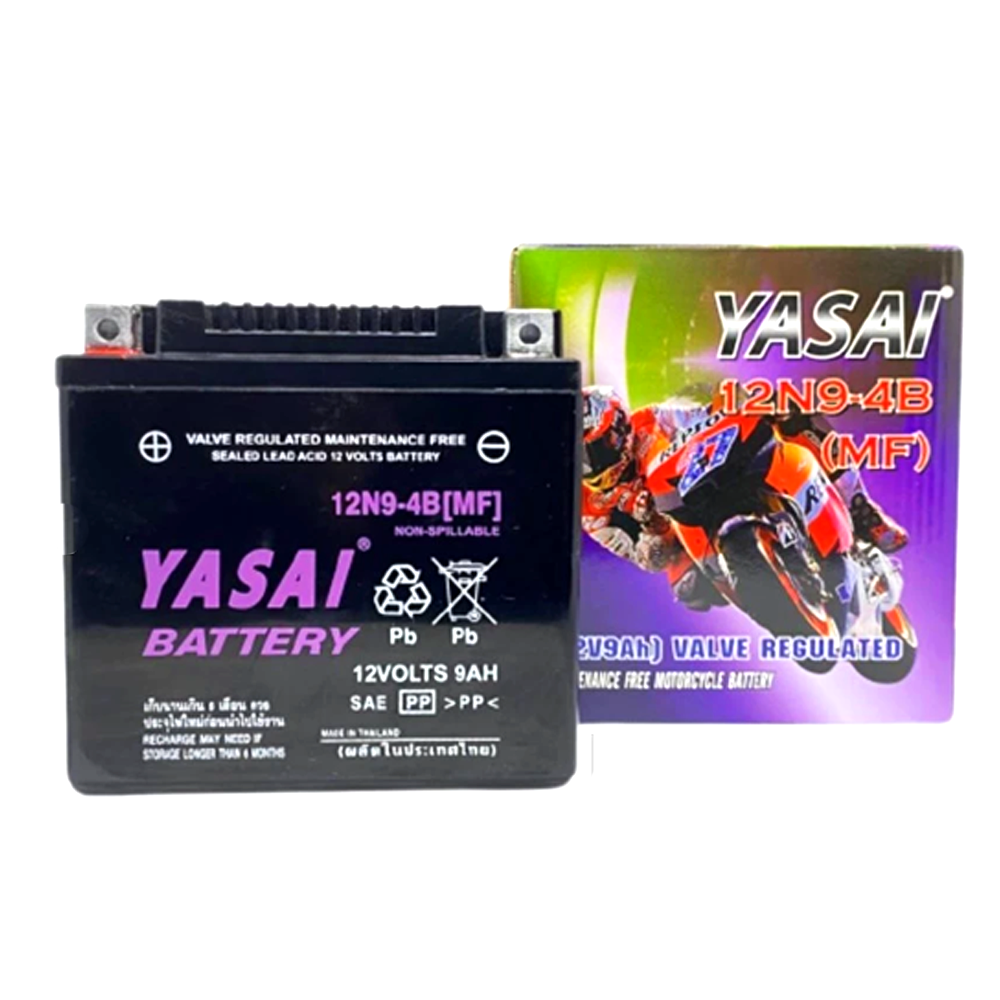 แบตเตอรี่มอเตอร์ไซด์ 12V 9Ah 2