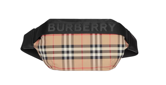 กระเป๋าแบรนด์เนมผู้ชาย รุ่น Vintage Check Nylon Sonny Bum Bag 1