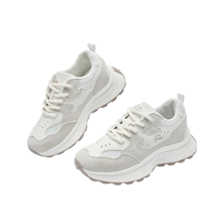 Colorblock Shoes รองเท้าผ้าใบหนังผู้หญิง