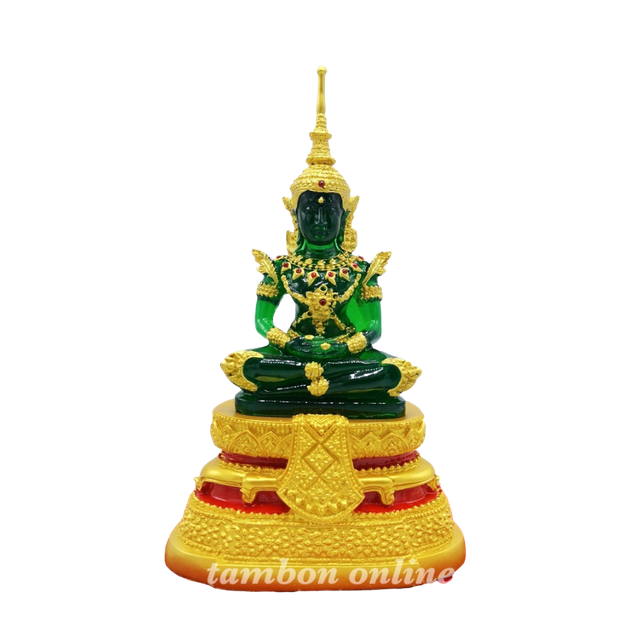 พระแก้วมรกต เนื้ออะคริลิก ปิดทองญี่ปุ่น 1