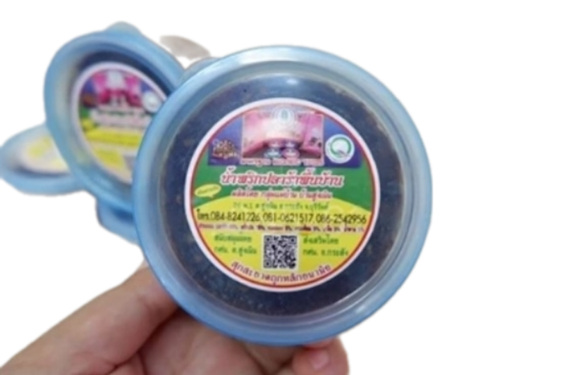 น้ำพริกปลาร้าพื้นบ้าน 3