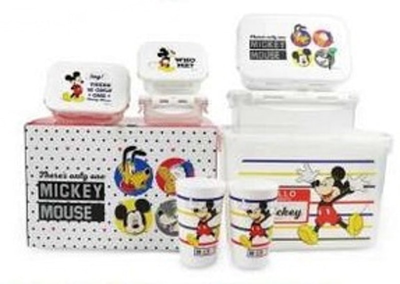 1. Super Lock – เซ็ทกล่องถนอมอาหาร Mickey Mouse 1
