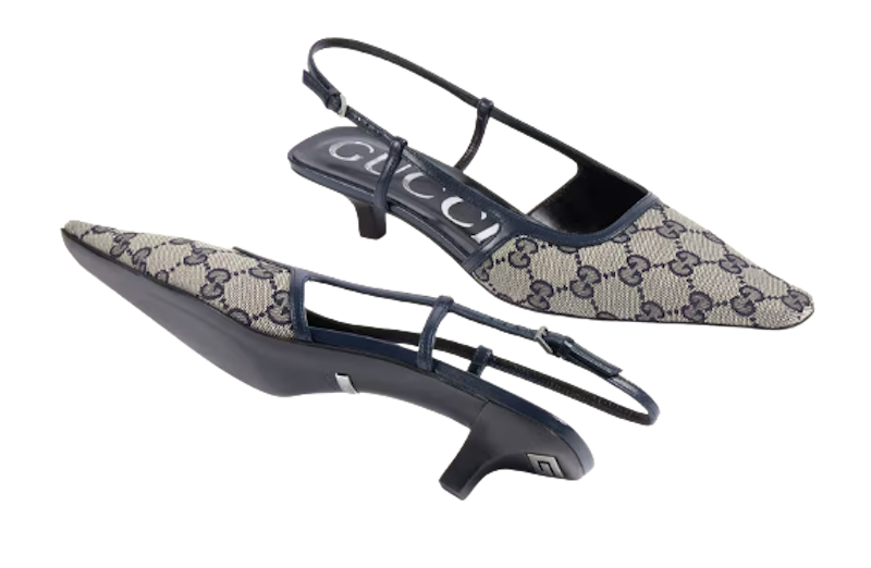 รองเท้าผู้หญิง GUCCI รุ่น Women's GG Slingback Pump 2