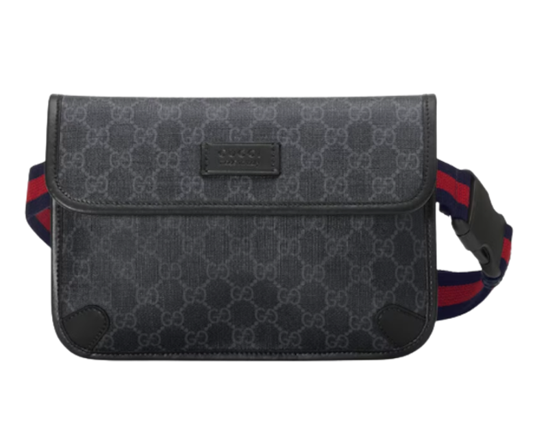 กระเป๋า Gucci ผู้ชาย รุ่น GG Black Belt Bag 1