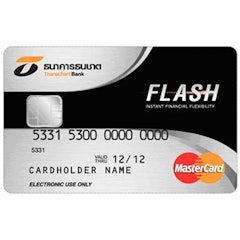 บัตรกดเงินสดสินเชื่อบุคคลธนชาต FLASH Plus