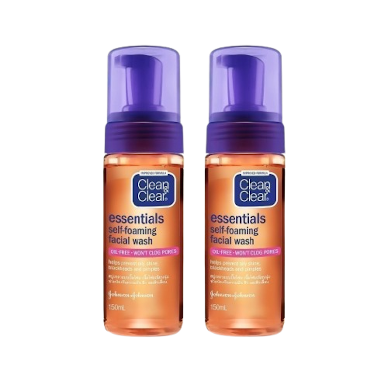 Essentials Self Foaming Facial Wash 1