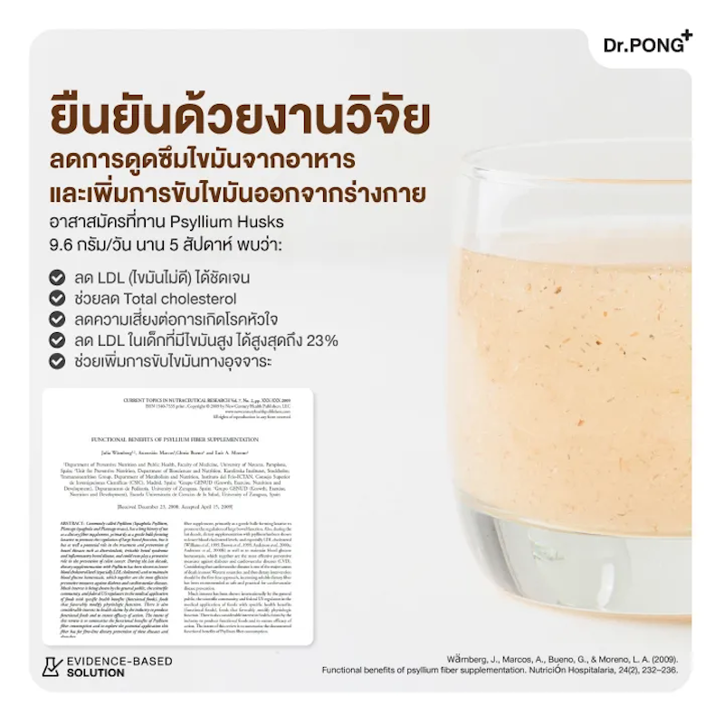Psyllium Husks Daily Fiber ไซเลียมฮัสก์ 3